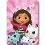 Gabby's Dollhouse Happiness fleece blanket 100x140cm