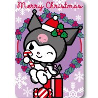 Hello Kitty Kuromi Christmas Fleece Blanket 100x140cm