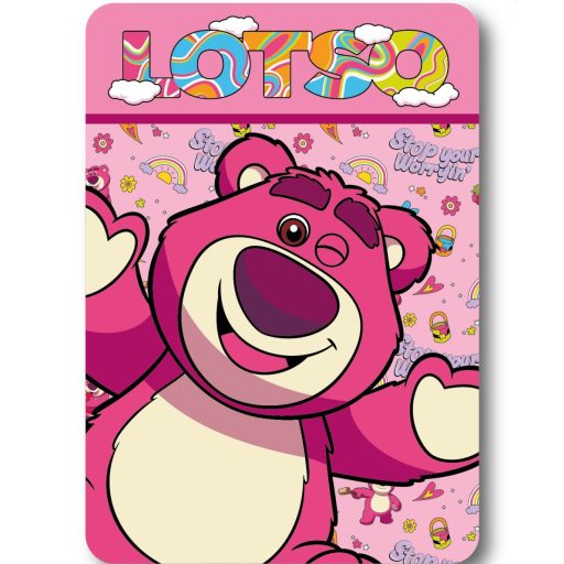 Disney Toy Story Lotso fleece blanket 100x140cm