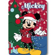 Disney Mickey  Lights Christmas Polar Blanket 100x140cm