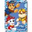 Paw Patrol Bay Buddies polar fleece blanket 100x140cm