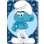 Smurfs Hefty Smurf polar blanket 100x140cm