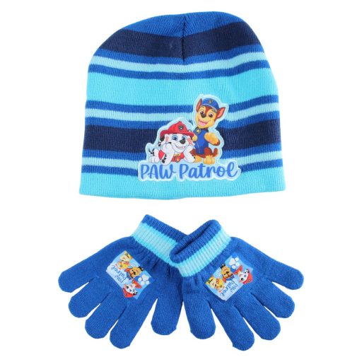 Paw Patrol Ready Winter children's hat + gloves set
