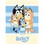 Bluey Happiness fleece blanket 100x140cm