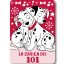 Disney 101 Dalmatians Cuddle Spots polar blanket 100x140cm