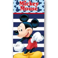   Disney Mickey Fun Stripe bath towel, beach towel 70x140cm (Fast Dry)