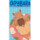Kapibara Float Fun bath towel, beach towel 70x140cm (Fast Dry)