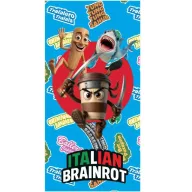   Brainrot Meme Madness bath towel, beach towel 70x140cm (Fast Dry)