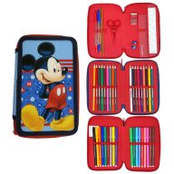 Disney Mickey  Dots 3-tier filled pencil case