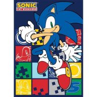 Sonic the Hedgehog Blue Blur fleece blanket 100x140cm