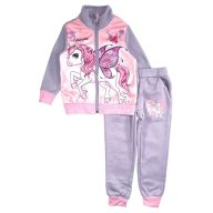   Unicorn Purple children's tracksuit, jogging set 3 - 8 years / 98 - 128 cm