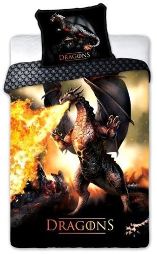 Dragon Bed Linen 140×200cm, 70×90 cm