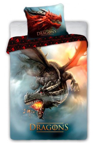 Dragon Bed Linen 140×200cm, 70×90 cm