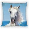 Horses White Pillowcase 40*40 cm