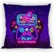 Gamer Neon Pillowcase 40x40 cm