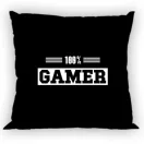 Gamer Black pillowcase 40x40 cm