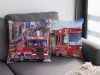Fire Truck City Pillowcase 40x40 cm