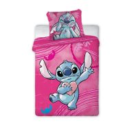   Disney Lilo and Stitch Heartbeat children's bedding set 100x135 cm, 40x60 cm