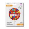 Happy Birthday Party Holo Happy Birthday foil balloon 46 cm