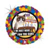 Happy Birthday Cake Holo Grumpy Cat foil balloon 46 cm