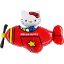 Hello Kitty Airplane Red foil balloon 76 cm