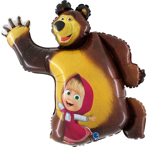 Masha and the Bear Smile foil balloon 107 cm