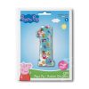 Peppa Pig Blue Number 1 Foil Balloon 66 cm