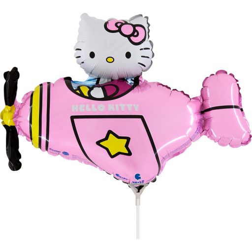 Hello Kitty Airplane Pink mini foil balloon 35 cm (WP)