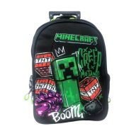 Minecraft Metro Art Boom rolling school bag, 46 cm bag