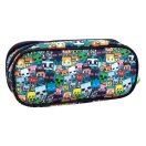 Minecraft Chibi 2-compartment pencil case 23.5 cm