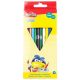 Play-Doh Art triangular colored pencil set of 24