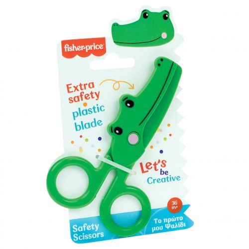Fisher-Price Crocodile safety scissors 13 cm