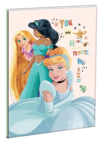 Disney Princess B/5 lined notebook, 40 Pages