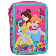 Disney Princess Spring filled pencil case 2 levels
