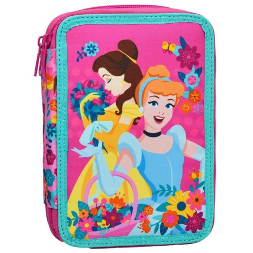 Disney Princess Spring filled pencil case 2 levels