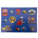 Paw Patrol Rescue Wheels A/4 spiral sketchbook 40 sheets with sticker