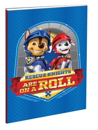 Paw Patrol Knights B/5 lined notebook, 40 Pages