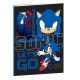 Sonic, the Hedgehog Go B/5 lined notebook, 40 Pages