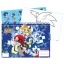Sonic the Hedgehog Rush Sonic the Hedgehog A/4 Spiral Sketchbook with 40 Sheets and Stickers