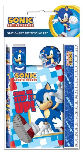 Sonic the Hedgehog Stationery Set of 5