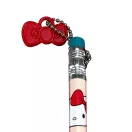 Hello Kitty Sweetheart Love HB graphite pencil with decoration