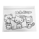 Hello Kitty World A/4 spiral sketchbook with 40 pages and stickers