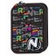 Nerf Energy filled 2-level pencil case