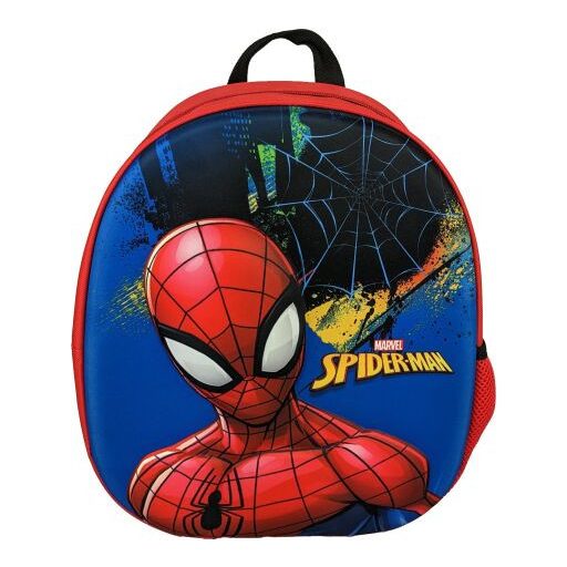 Spiderman Dark 3D backpack, bag 34 cm