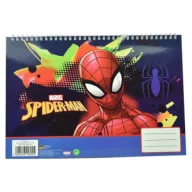 Spiderman Splotch A/4 spiral sketchbook, 30 sheets