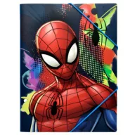 Spiderman Splotch A4 Elastic Folder
