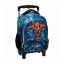 Spiderman Neon Web rolling preschool backpack, 30 cm bag