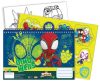 Spiderman Spidey Dino-Webs A/4 spiral sketchbook with 40 sheets and stickers