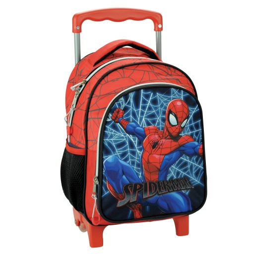 Spiderman Frame rolling kindergarten backpack, bag 30 cm