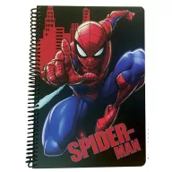 Spiderman Sense B/5 lined spiral notebook with 70 sheets